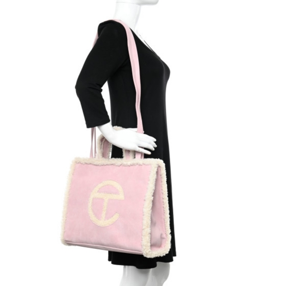 Telfar Handbags - UGG x TELFAR Medium Shopper - Pink